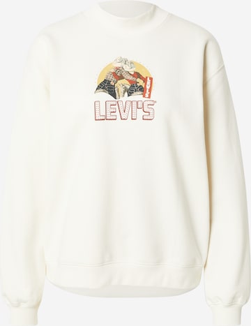 LEVI'S ®Sweater majica 'COLLINS' - bijela boja: prednji dio