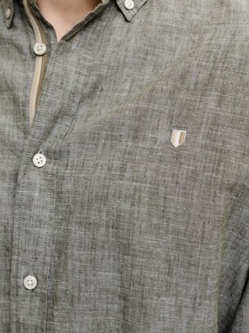 JACK & JONES Regular Fit Hemd in Grau