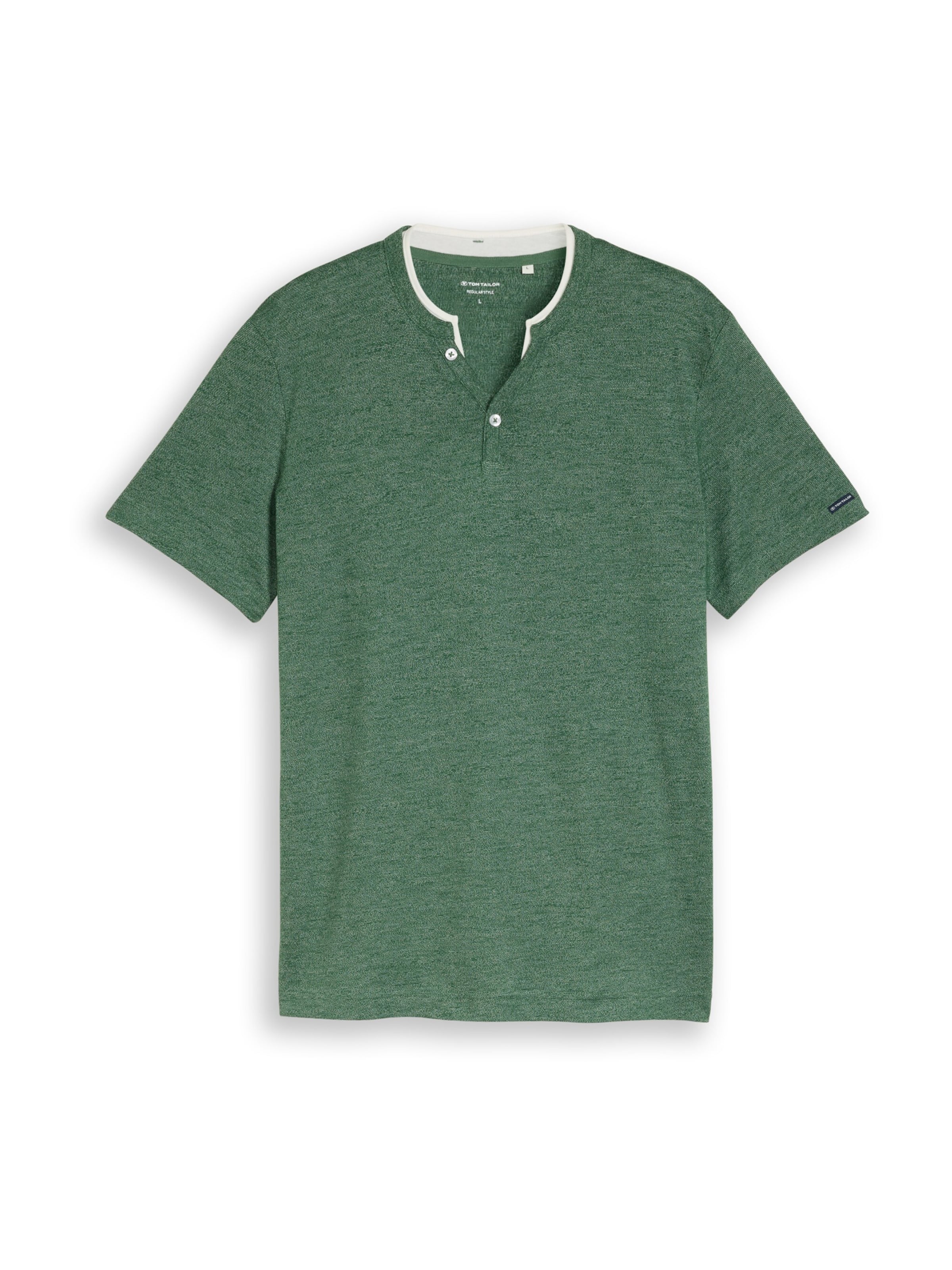 TOM TAILOR - Camiseta en verde: frente