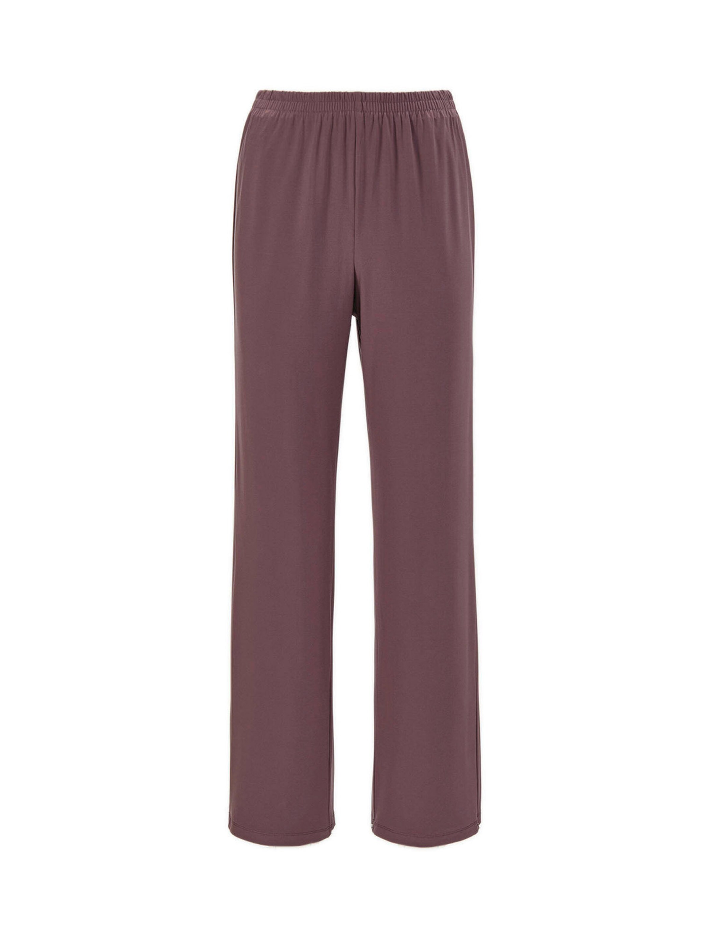 Goldner Trousers in Purple: front