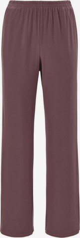 Goldner Loose fit Pants in Purple: front