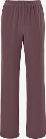 Loosefit Pantalon Goldner en violet : devant