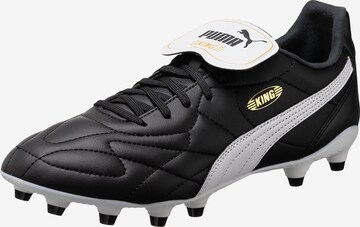 PUMA Soccer Cleats 'King Top' in Black: front