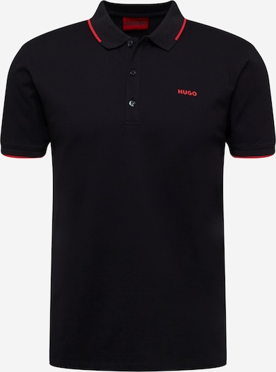 HUGO Shirt 'Dinoso' in de kleur Vuurrood / Zwart, Productweergave