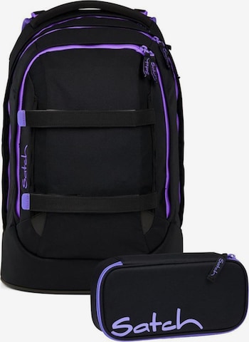 Satch Rucksack in Lila: Vorderseite