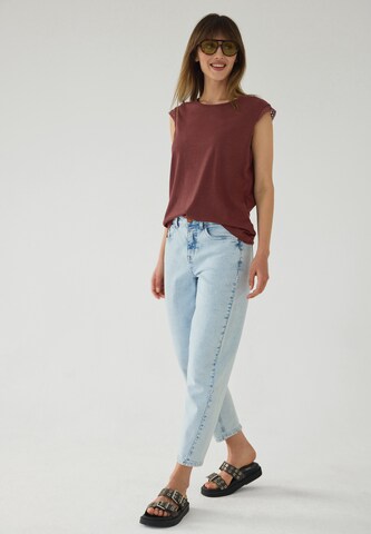 Street One Studio Shirt in Braun