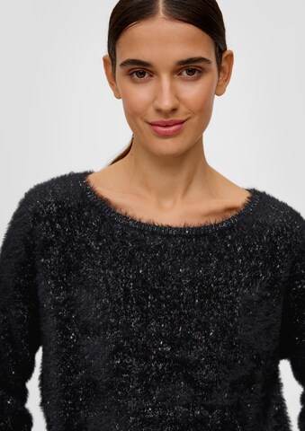 s.Oliver BLACK LABEL Sweater in Black