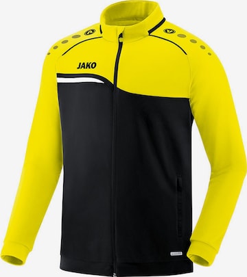 JAKO Athletic Jacket 'Competition 2.0' in Black: front