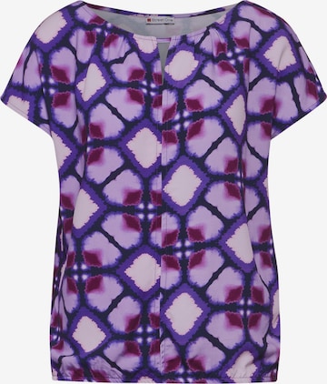 STREET ONE T-Shirt in Lila: Vorderseite