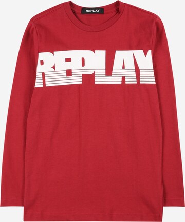 REPLAY Shirt in Red: front