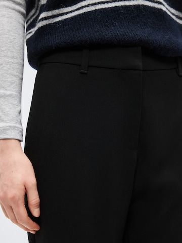 MSCH COPENHAGEN Bootcut Byxa 'Kaye Freylia' i svart