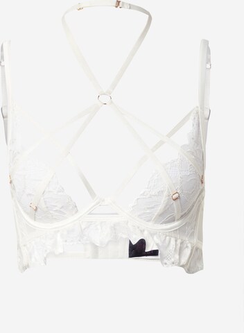 Hunkemöller T-shirt Podprsenka 'Libertine' – bílá: přední strana