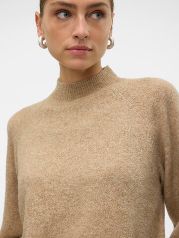 VERO MODA Pulóver 'VMLEAF' - bézs