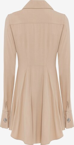 NOCTURNE Kleid in Beige