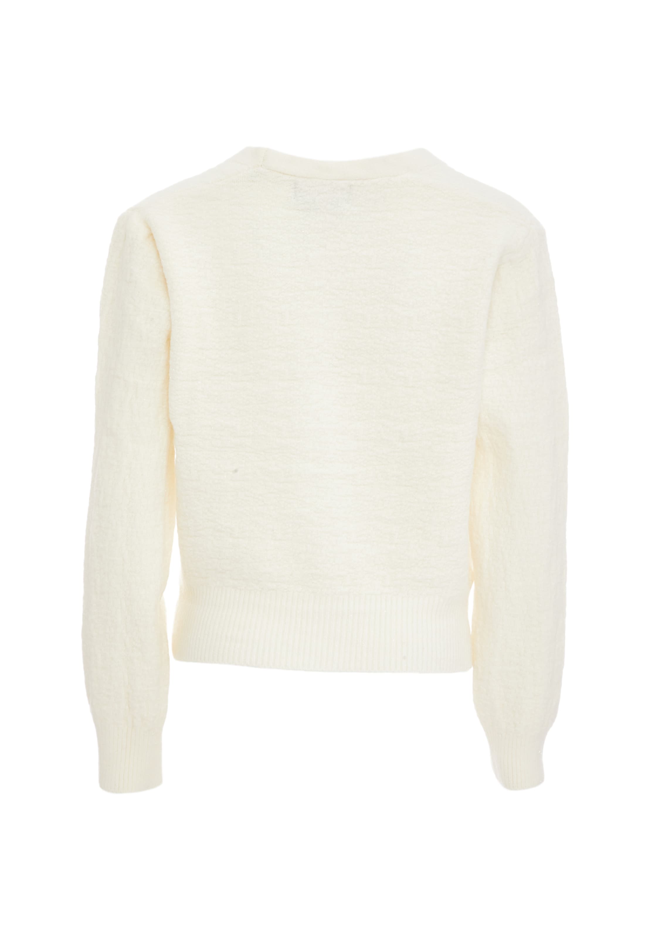 Cardigan CARNEA en blanc