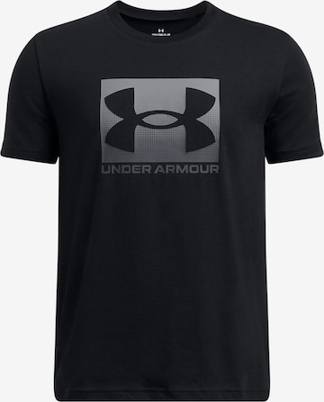 UNDER ARMOUR Funktionsshirt in Schwarz: Vorderseite