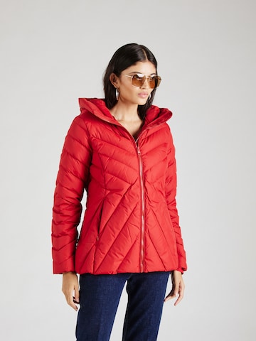 TOMMY HILFIGER Zimní bunda – červená: přední strana