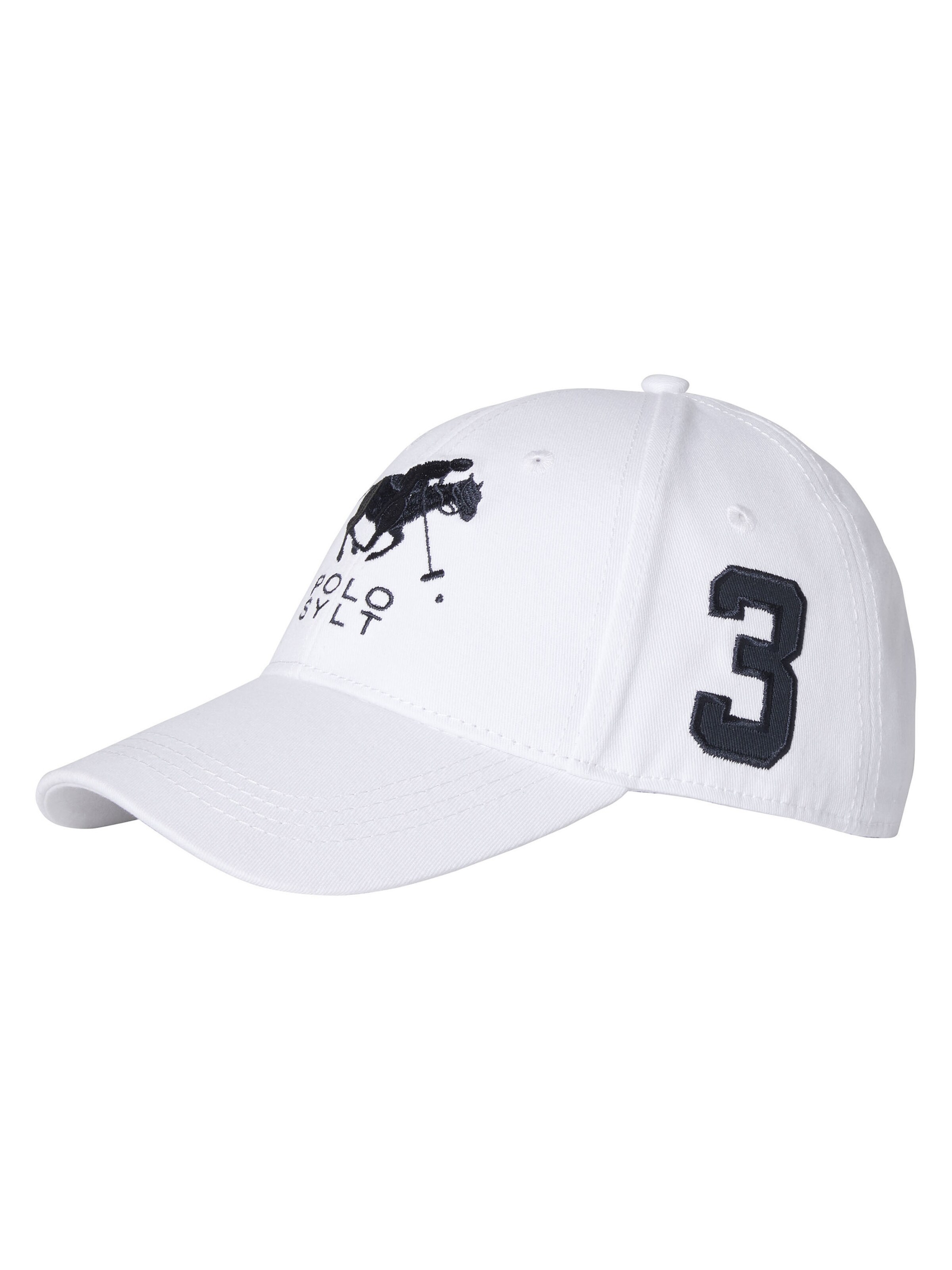 Polo Sylt Cap in Weiß: Vorderseite
