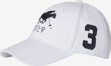 Polo Sylt Cap in White: front