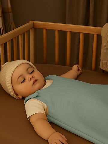 PAPATE Sovepose 'Organic Cotton Winter Sleeping Bag' i grøn