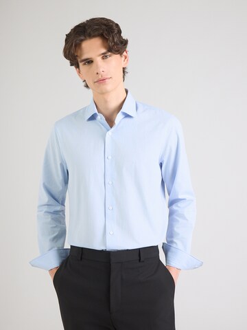 zils Michael Kors Slim fit Biroja krekls: no priekšpuses