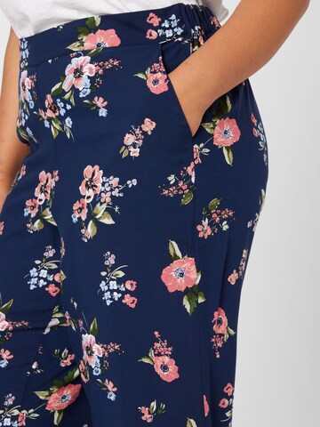 Vero Moda Curve Regular Housut 'EASY' värissä sininen