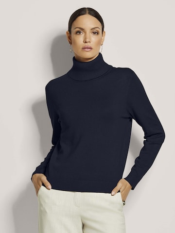 Pull-over MADELEINE en bleu : devant