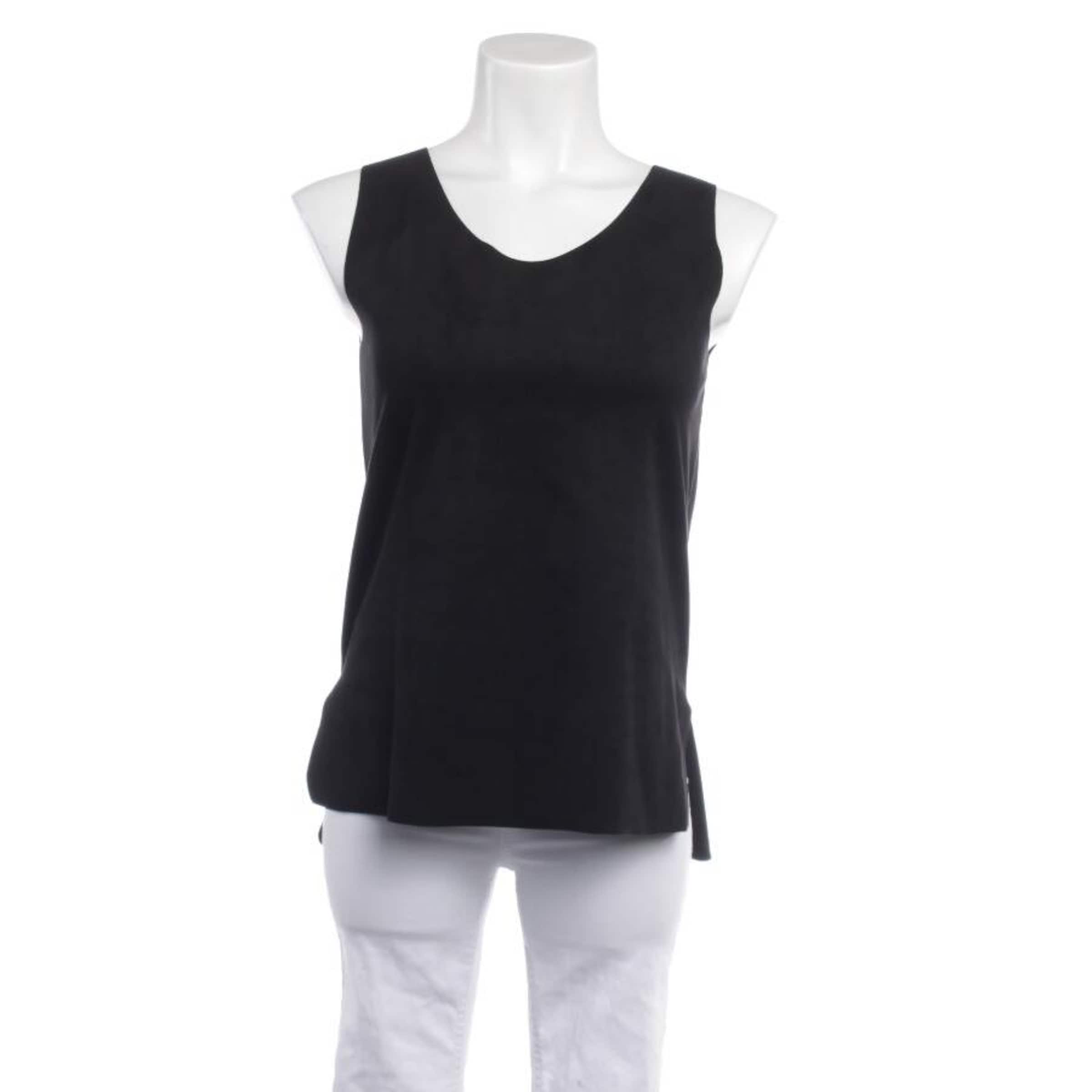 Wolford Top / Seidentop XS in Schwarz: Vorderseite