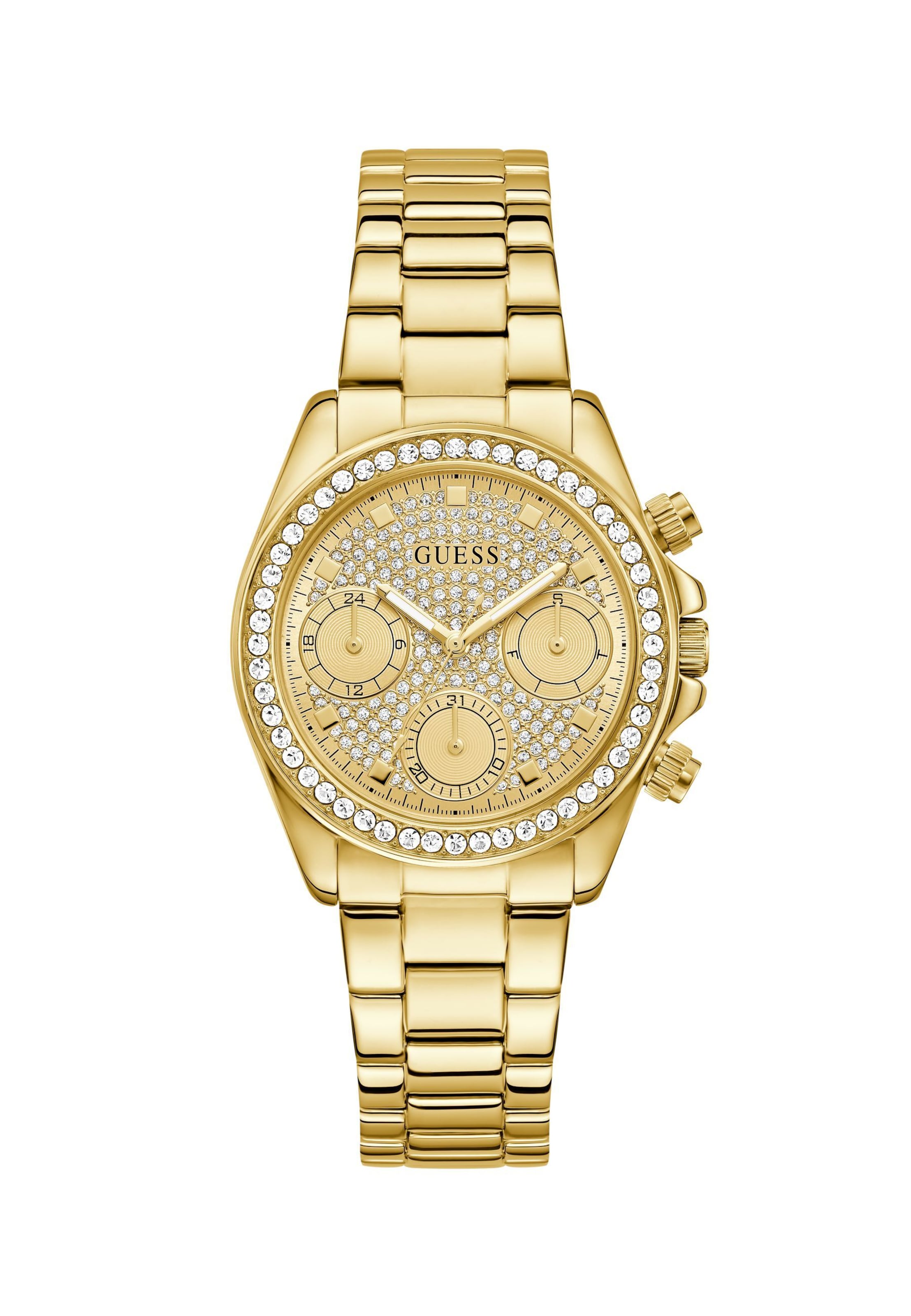 GUESS Analogt ur 'Victoria' i guld, Produktvisning