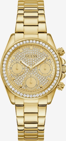 GUESS Analogt ur 'Victoria' i guld: forside