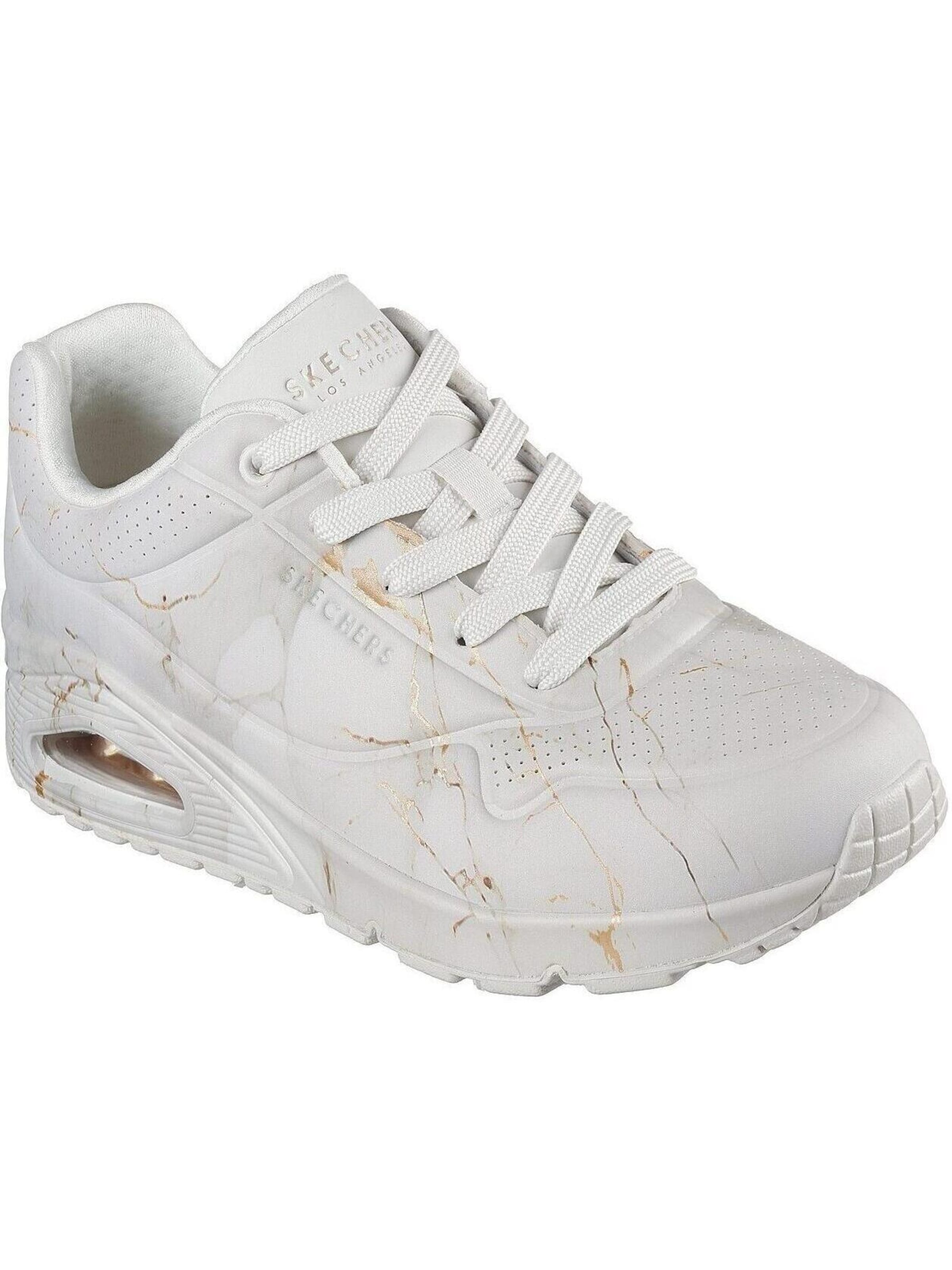 SKECHERS Sportschuh 'Uno - Marbel Marvel'‌‌‌‌‌‌‌‌ in Weiß
