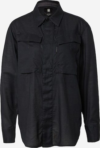 G-Star RAW Blouse 'Mysterious' in Black: front