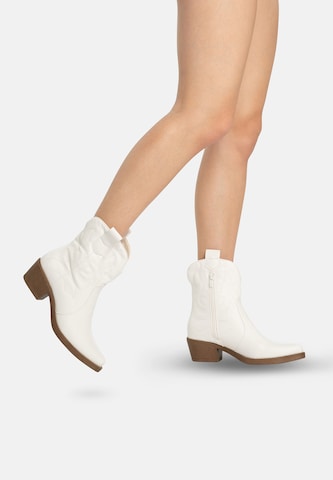 Salinyang Comwboystøvler i hvid