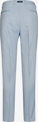 Coupe slim Pantalon à plis HECHTER PARIS en bleu