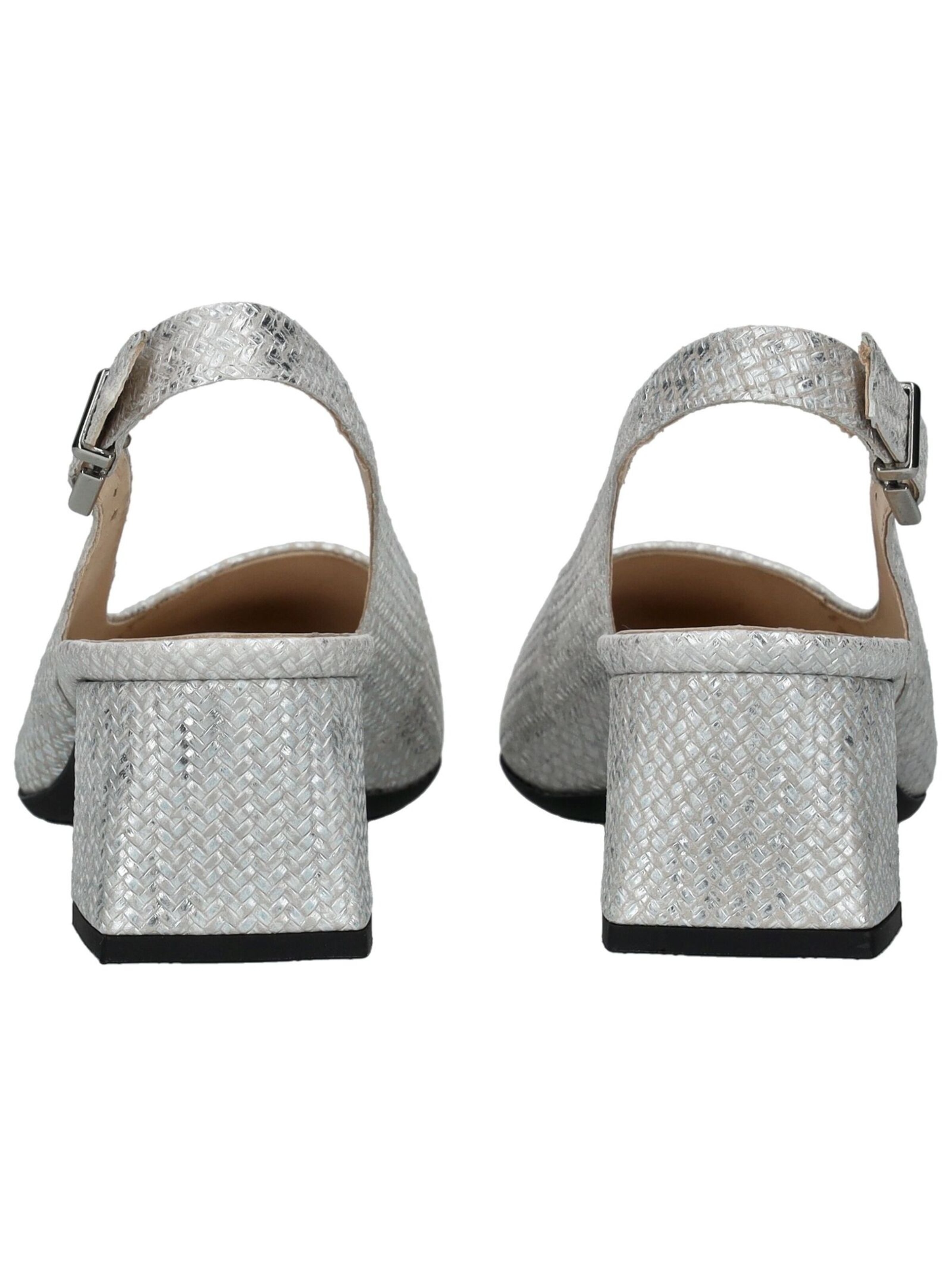 Décolleté sling di GABOR in argento