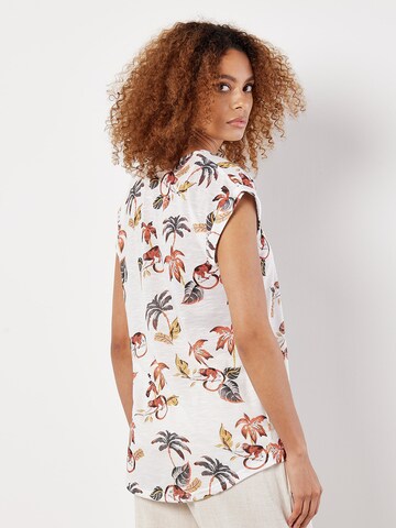 T-shirt Apricot en blanc