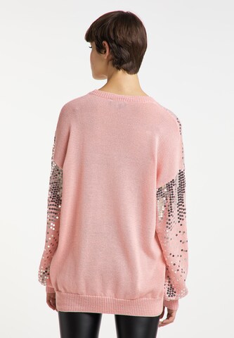 Pull-over myMo at night en rose