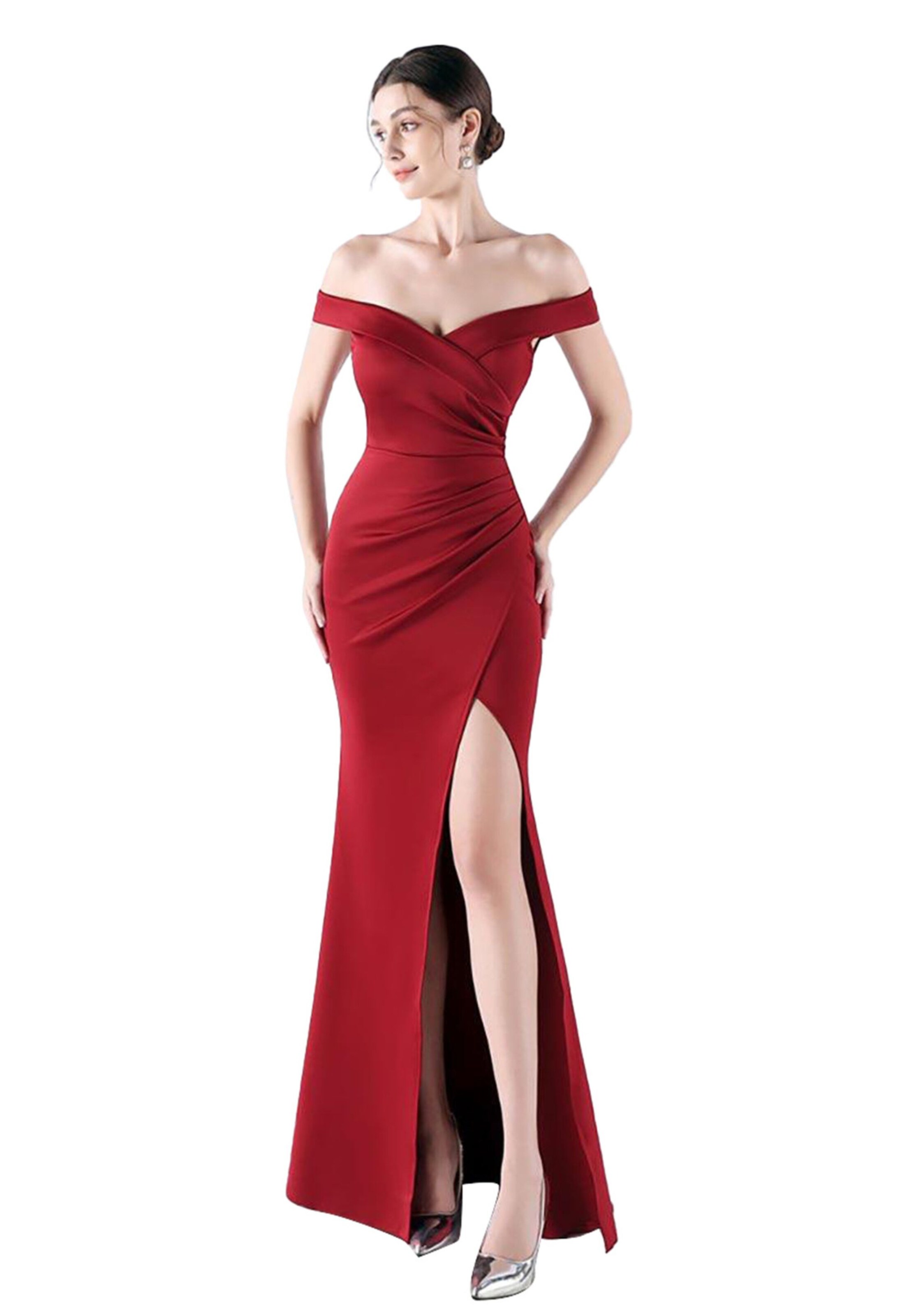 Moda Minx Abendkleid in Rot