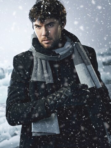 Sidegren Scarf 'Prism' in Grey