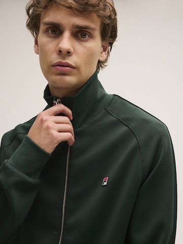 FILA - Sudadera con cremallera 'CAVALESE regular track jacket' en verde