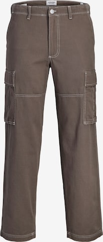JACK & JONES Cargobukser i brun: forside
