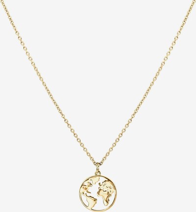 PURELEI Ketting 'World Map' in de kleur Goud, Productweergave