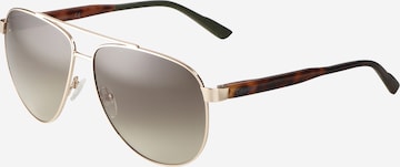Calvin Klein Sunglasses 'CK21132S' in Gold: front