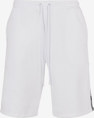 Starter Black Label Loosefit Shorts in Weiß: predná strana