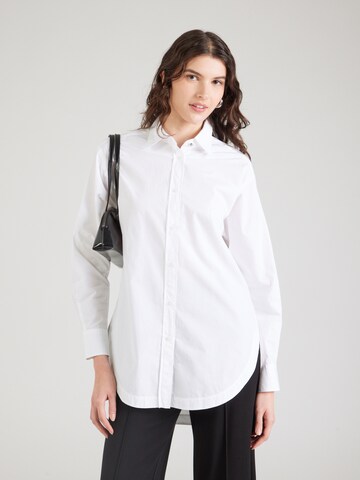 Camicia da donna 'C_Bostucci_8' di BOSS in bianco: frontale
