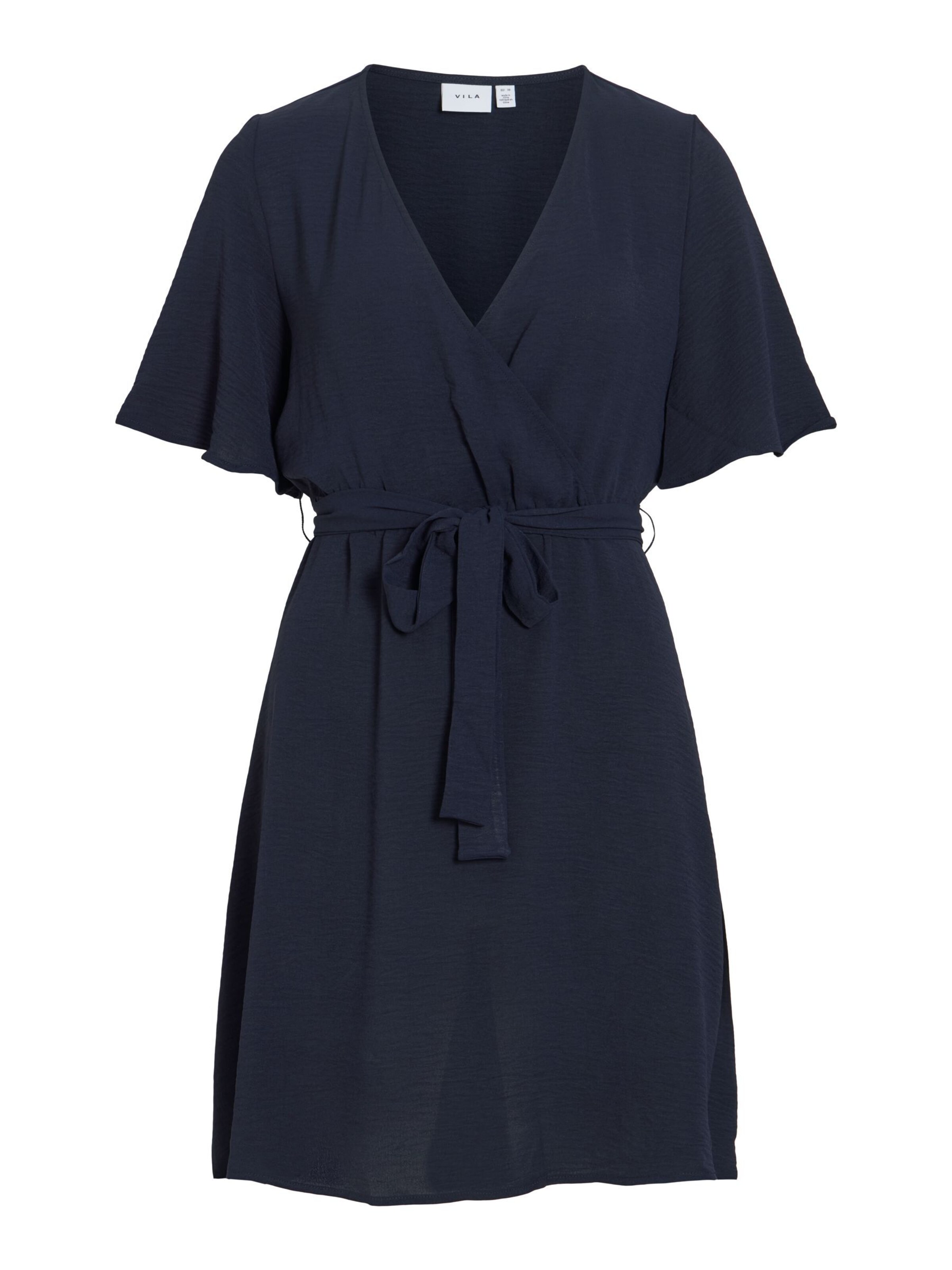 Robe VILA en bleu : devant