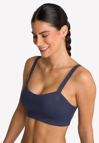 OCEANSAPART Bralette Bra 'Ginger' in Blue: front