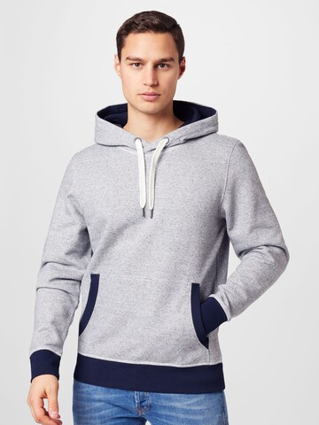 TOM TAILOR Sweatshirt in Grey: front