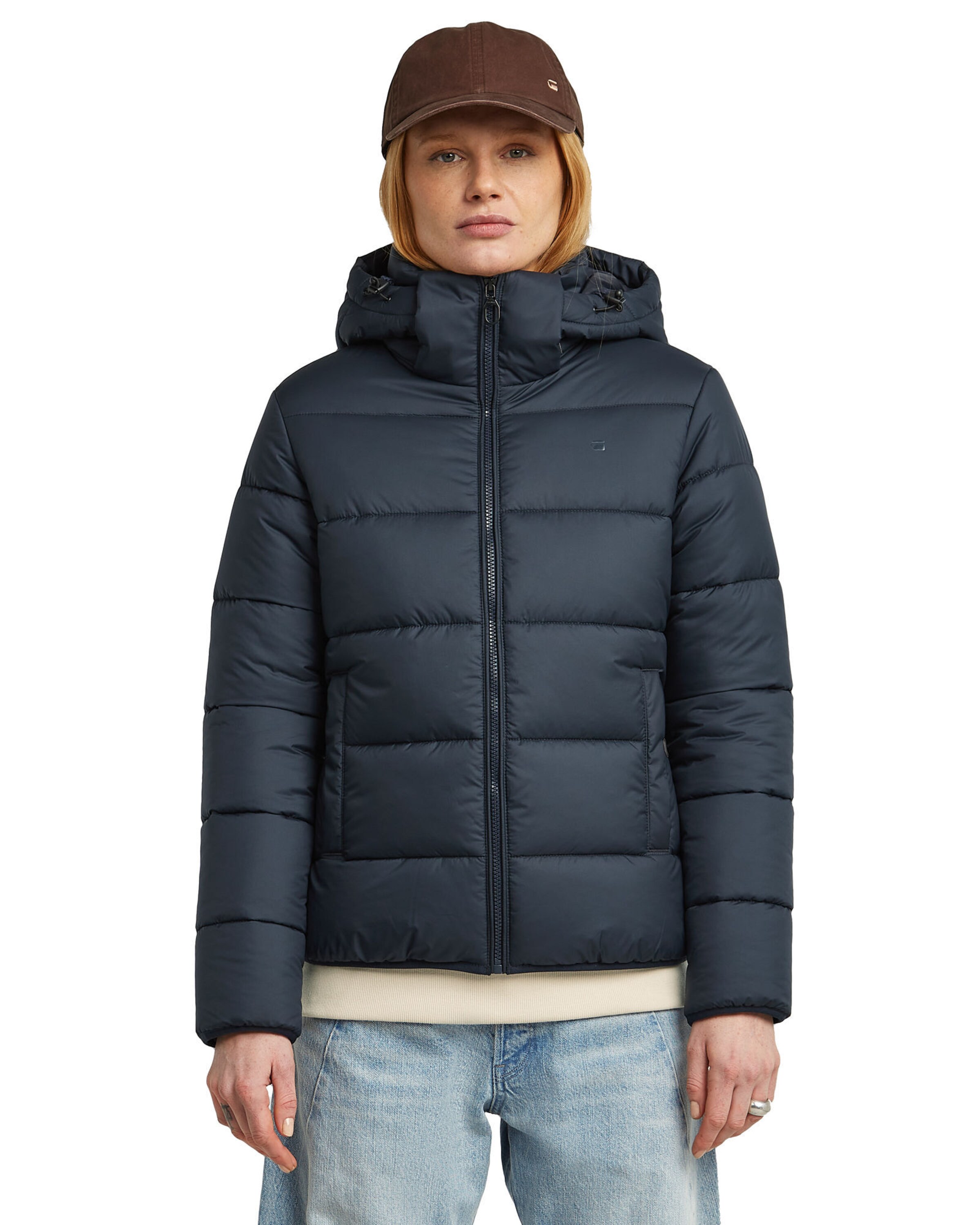 G-STAR Winter Jacket 'Meefic' in Blue: front