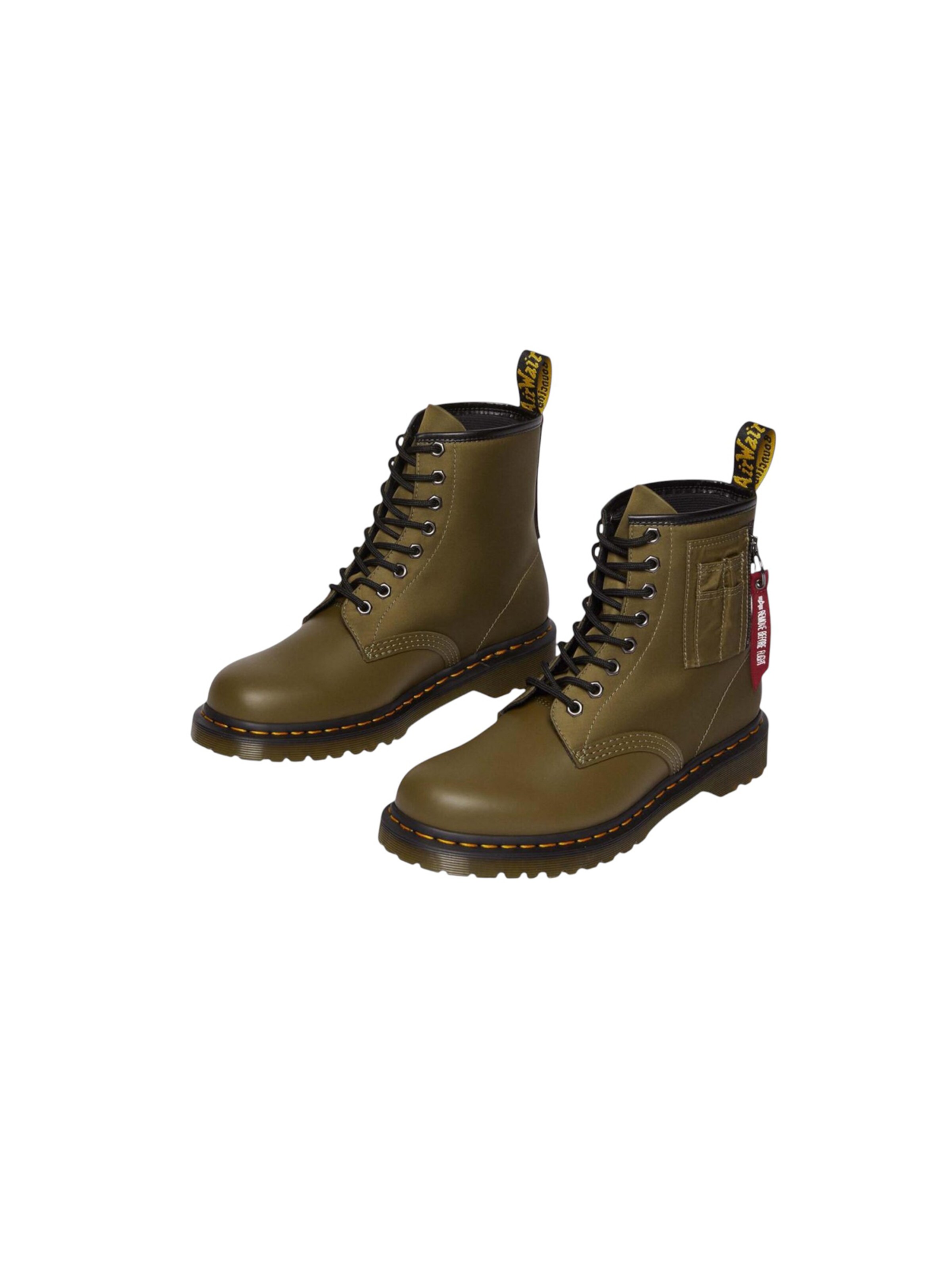 Dr. Martens Schnürboots '1460 Ben Alpha' in Grün